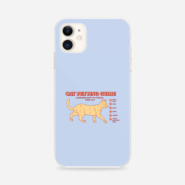 Cat Petting Guide-iphone snap phone case-Thiago Correa