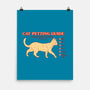 Cat Petting Guide-none matte poster-Thiago Correa