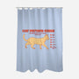 Cat Petting Guide-none polyester shower curtain-Thiago Correa