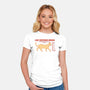 Cat Petting Guide-womens fitted tee-Thiago Correa