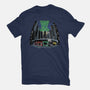 Teenage Power Ninja Rangers-womens fitted tee-zascanauta
