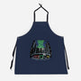 Teenage Power Ninja Rangers-unisex kitchen apron-zascanauta