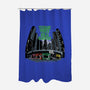 Teenage Power Ninja Rangers-none polyester shower curtain-zascanauta