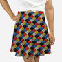 Brick Layer-womens all over print skater skirt-Beware_1984