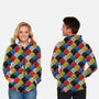 Brick Layer-unisex all over print zip-up sweatshirt-Beware_1984