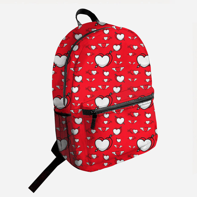 Heartstruck-none all over print backpack bag-bradleyheal