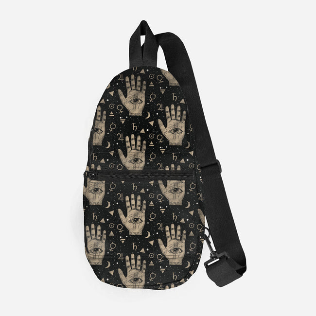 Look Unto Your Future-none all over print sling bag-Beware_1984