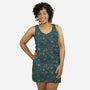 Play the Roll-womens all over print racerback dress-Beware_1984