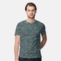 Play the Roll-mens all over print crew neck tee-Beware_1984