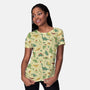 Prehistoric-womens all over print crew neck tee-Kat_Haynes