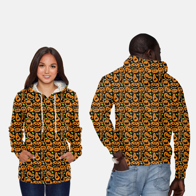 Pumpkin Patch-unisex all over print pullover sweatshirt-gollygeesir