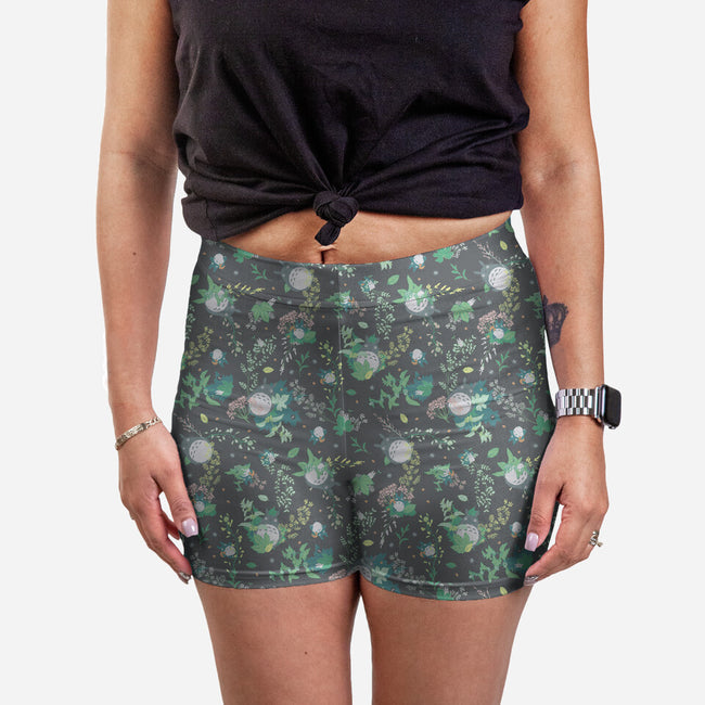 Springtime Spirits-womens all over print sleep shorts-Kat_Haynes