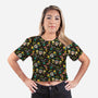 Sugary Sweet-womens all over print cropped tee-daggerdrawndesign