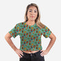 Sweet Tooth-womens all over print cropped tee-Beware_1984