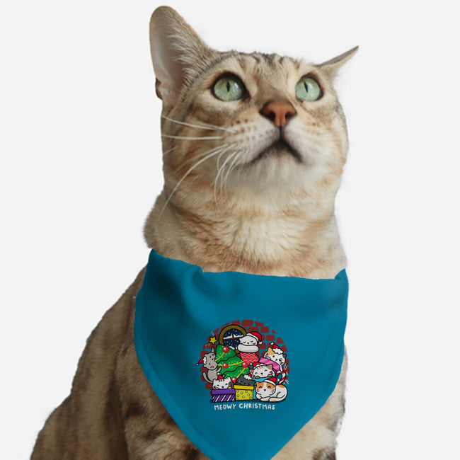Merry Catmas-cat adjustable pet collar-krisren28