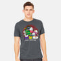 Merry Catmas-mens heavyweight tee-krisren28