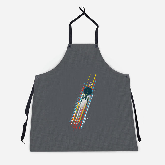Warp Speed-unisex kitchen apron-kharmazero