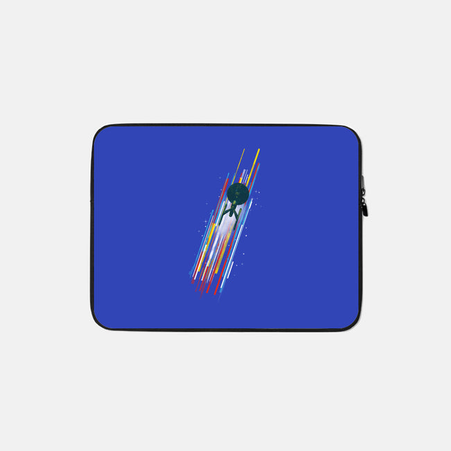 Warp Speed-none zippered laptop sleeve-kharmazero