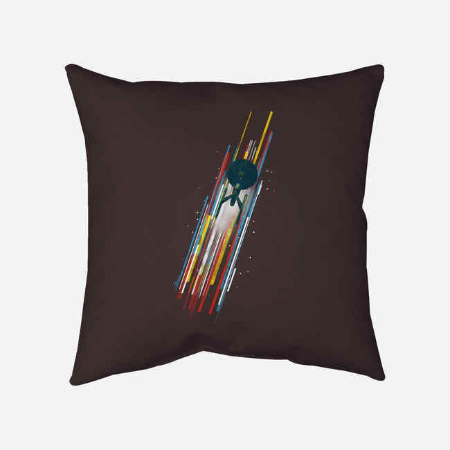 Warp Speed-none removable cover throw pillow-kharmazero