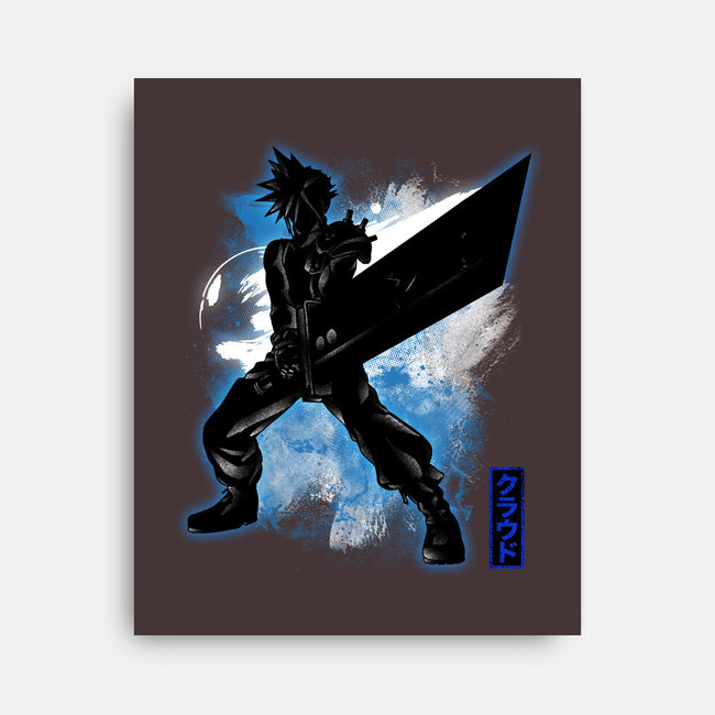 Cosmic Ex-Soldier-none stretched canvas-fanfreak1