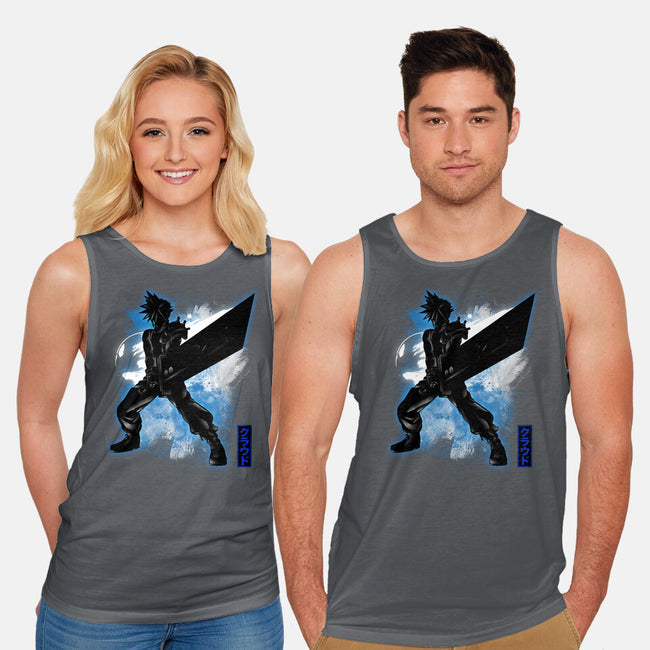 Cosmic Ex-Soldier-unisex basic tank-fanfreak1