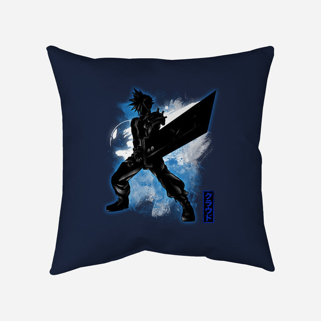 Cosmic Ex-Soldier-none removable cover w insert throw pillow-fanfreak1