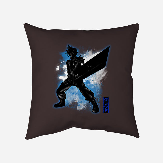 Cosmic Ex-Soldier-none removable cover throw pillow-fanfreak1