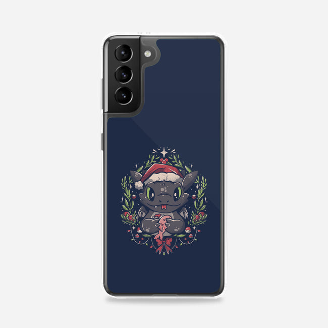 Dragon Christmas-samsung snap phone case-eduely