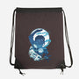 Waterbender Landscape-none drawstring bag-dandingeroz