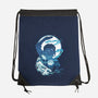 Waterbender Landscape-none drawstring bag-dandingeroz