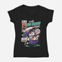 Grim Reapurr-womens v-neck tee-ilustrata