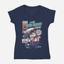 Grim Reapurr-womens v-neck tee-ilustrata