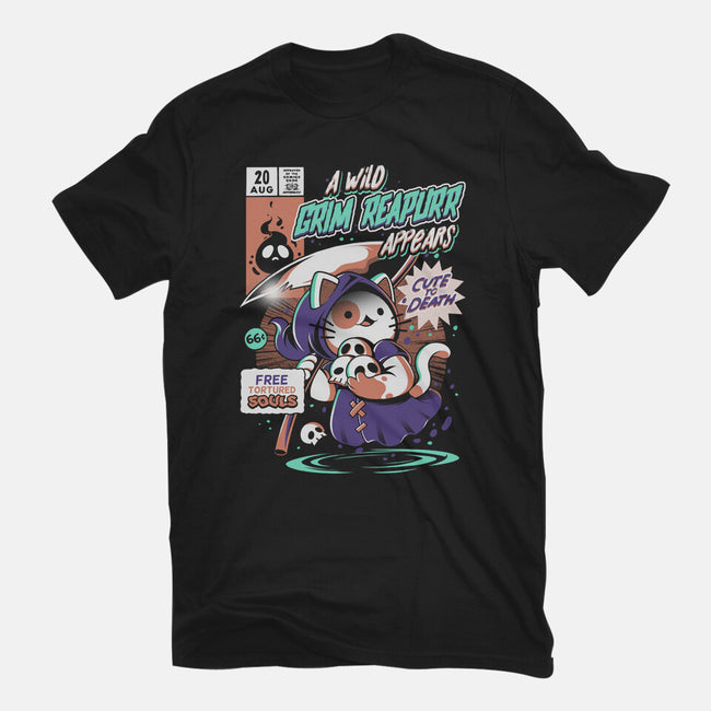 Grim Reapurr-womens basic tee-ilustrata