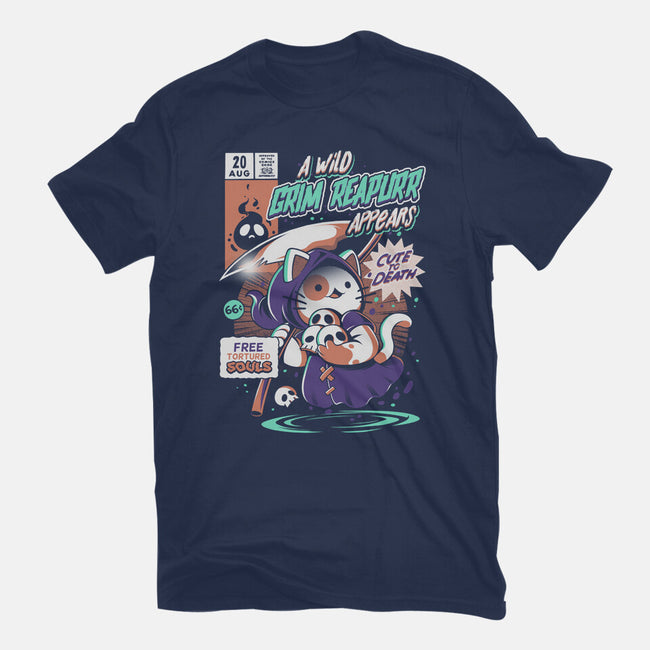 Grim Reapurr-womens basic tee-ilustrata
