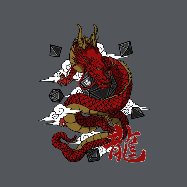 The Dice Dragon-none basic tote-ShirtGoblin