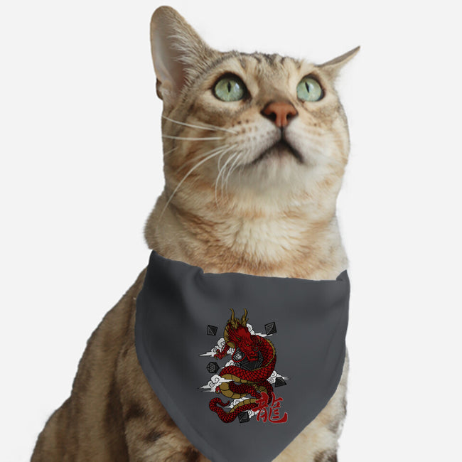 The Dice Dragon-cat adjustable pet collar-ShirtGoblin