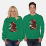 The Dice Dragon-unisex crew neck sweatshirt-ShirtGoblin