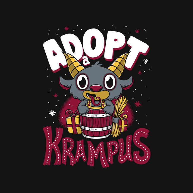 Adopt a Krampus-none removable cover w insert throw pillow-Nemons
