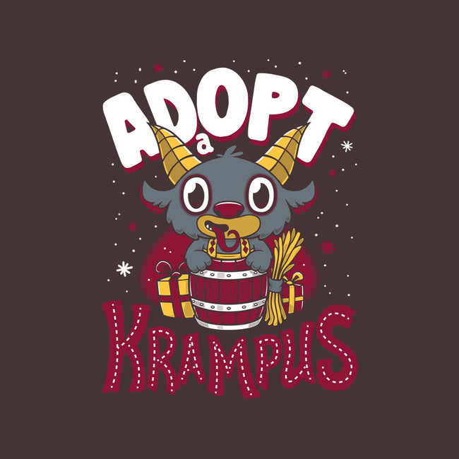 Adopt a Krampus-none removable cover throw pillow-Nemons