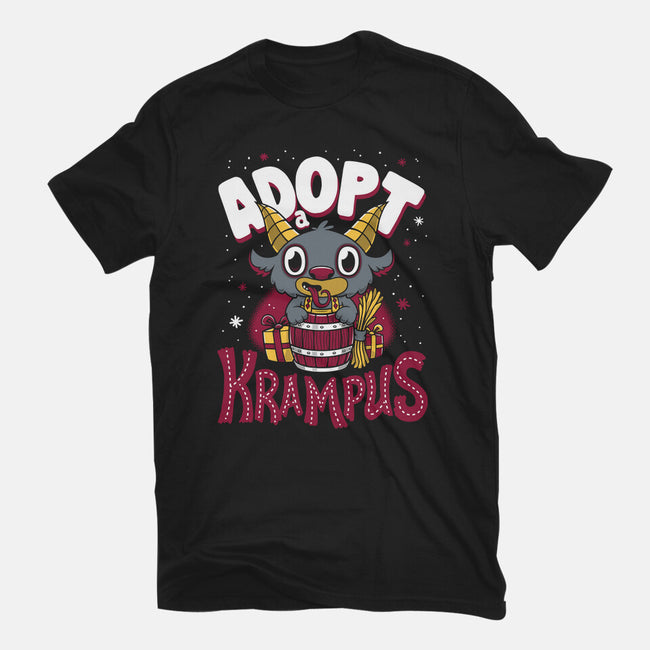 Adopt a Krampus-womens basic tee-Nemons