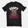 Adopt a Krampus-womens basic tee-Nemons