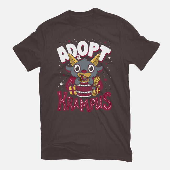 Adopt a Krampus-womens basic tee-Nemons