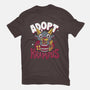 Adopt a Krampus-womens basic tee-Nemons
