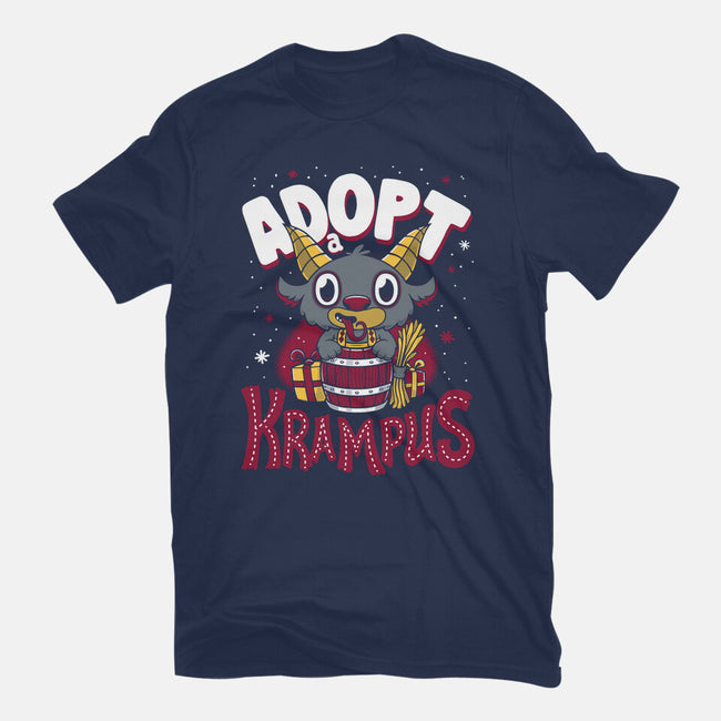 Adopt a Krampus-womens basic tee-Nemons