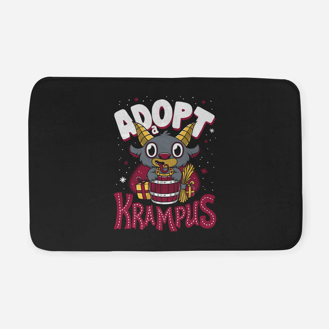 Adopt a Krampus-none memory foam bath mat-Nemons