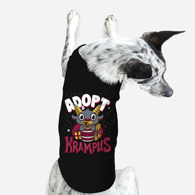 Adopt a Krampus-dog basic pet tank-Nemons