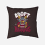 Adopt a Krampus-none removable cover w insert throw pillow-Nemons