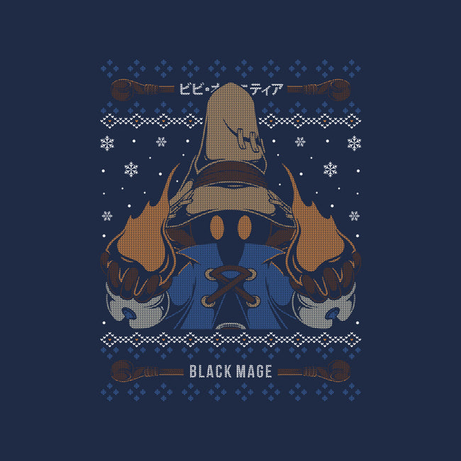 Vivi Black Mage Christmas-unisex crew neck sweatshirt-Alundrart