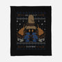 Vivi Black Mage Christmas-none fleece blanket-Alundrart