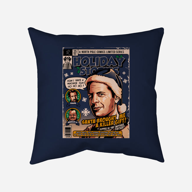 Holiday Stories Vol. 3-none removable cover w insert throw pillow-daobiwan